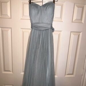 Revelry Blue Bridesmaid Dress